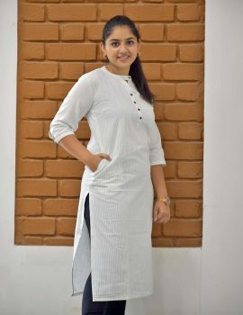 White Khadi Kurti