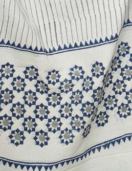 Khadi Block Print Scarf