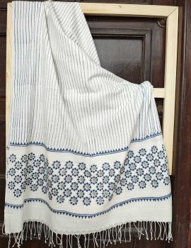 Khadi Block Print Scarf