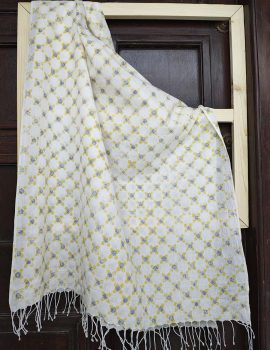 Khadi Block Print Scarf