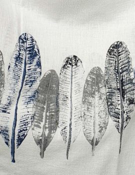 Ink Veins Khadi Scarf