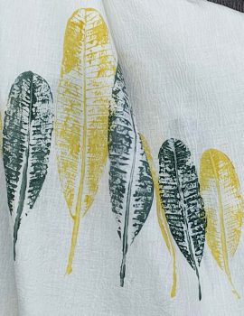 Leafscape Khadi Scarf