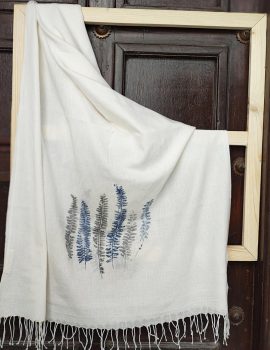 Monoleaf Elegance Khadi Scarf