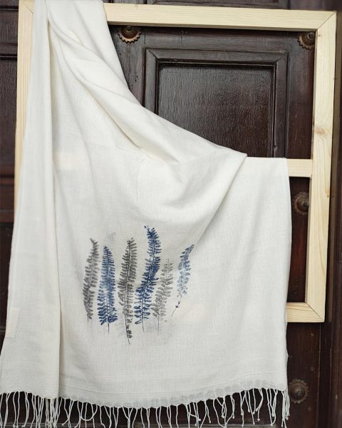 Monoleaf Elegance Khadi Scarf