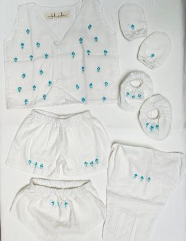 Embroided Baby Set