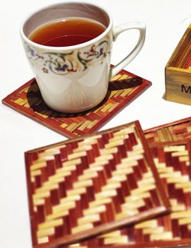 MGM Bamboo Coaster (Coffee Brown)
