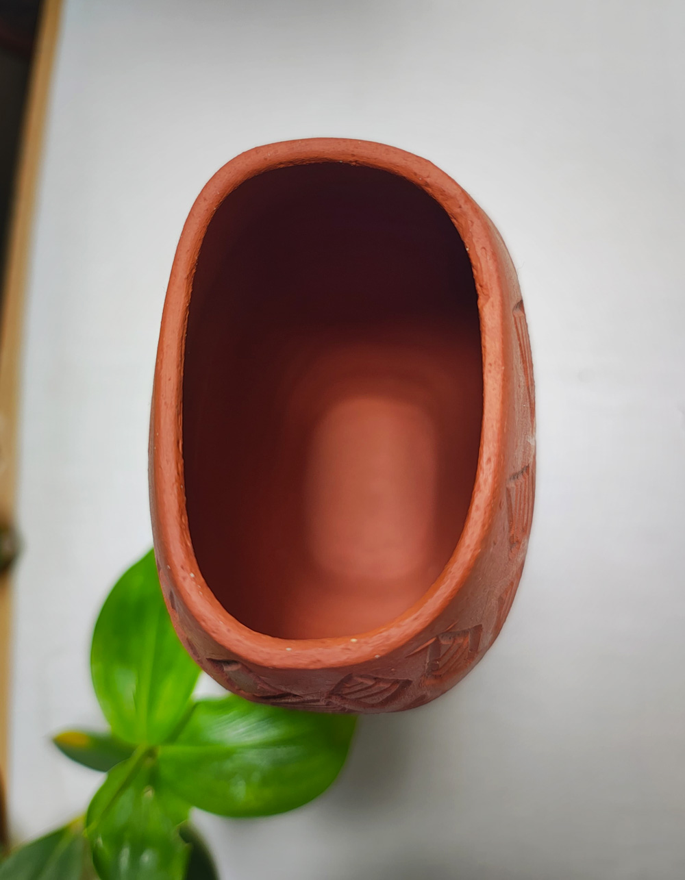 Terracotta-Diamond-Vase_TOPVIEW