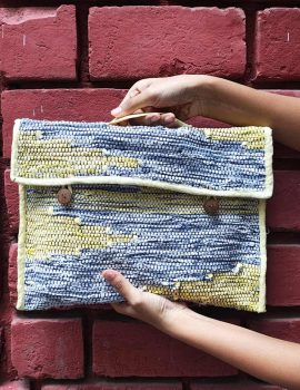 Upcycled Laptop Cover (Grey)