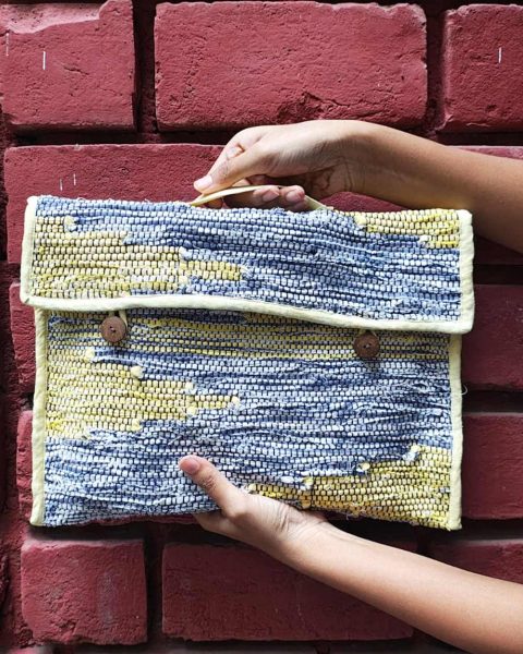 Upcycled Laptop Cover (Grey)