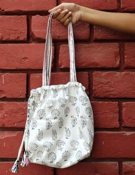 Upcycled Boho Tote