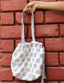 Upcycled Boho Tote