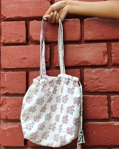 Upcycled Boho Tote