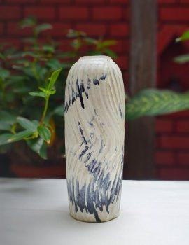 Vertical Swirl handcrafted Vase