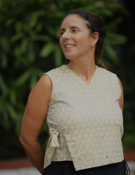 Khadi Angarkha Top