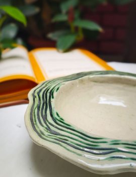 Wavescape Serving Bowl