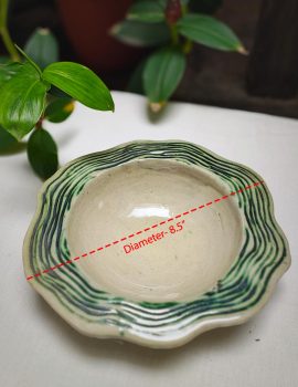 Wavescape Serving Bowl