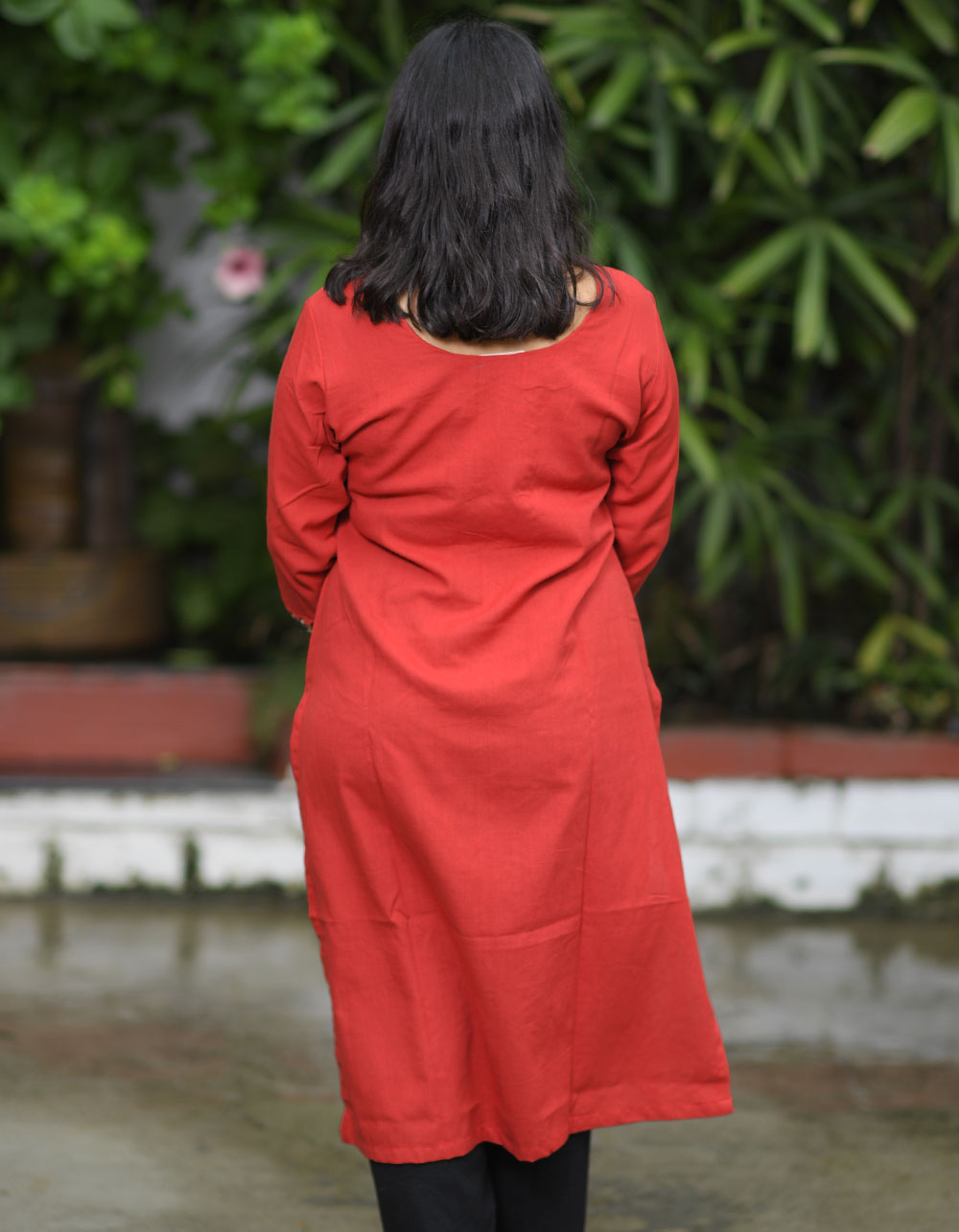 Women_s-Khadi-embroided-long-kurta-back