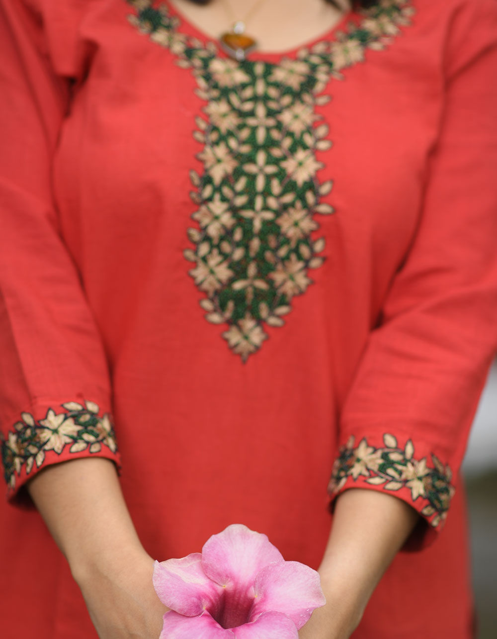 Women_s-Khadi-embroided-long-kurta-hand-embroidery