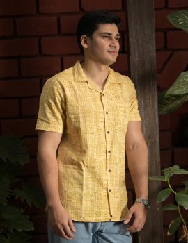 Mustard Heritage Loom Shirt
