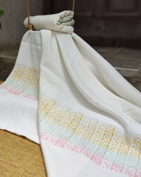 Premium Handblock Khadi Towel
